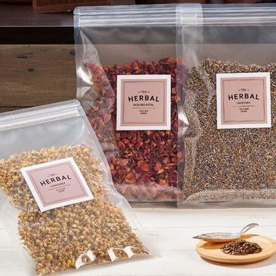 أكياس تغليف بلاستيكية شفافة غير لامعة متعددة الحجم 80-140mic CPP Zipper Packing Bags
