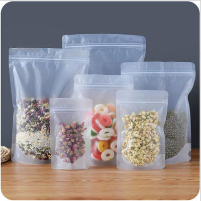 Clear Stand Up Plastic Packaging Bag الحقائب Matte Gravure مطبوعة