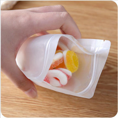 Clear Stand Up Plastic Packaging Bag الحقائب Matte Gravure مطبوعة